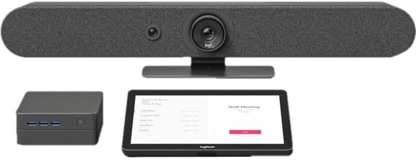 Logitech Rally Bar Mini All-in-One Video Bar for Small to Medium Rooms, Graphite - Image 5