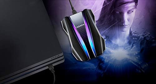 ADATA HD770G 1TB RGB USB 3.2 IP68 Waterproof Dropproof Dustproof External Portable HDD Black (AHD770G-1TU32G1-CBK) - Image 6