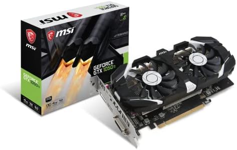 MSI Computer V809-2277R Video Card (GTX 1050 TI 4GT OC) by Unknown
