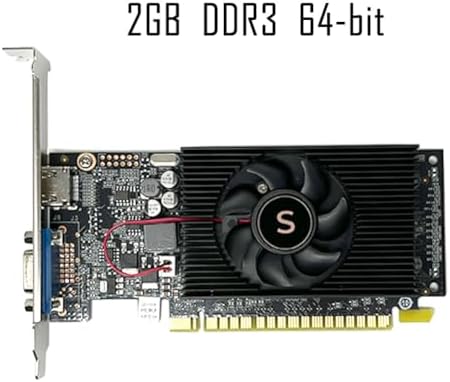 Geforce GT 610 Computer Graphics Card, 2G D3 64-bit, HDMI, VGA, 20W Power - Image 2