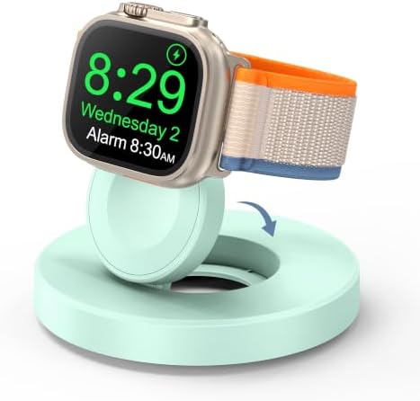 Upgraded for Apple Watch Charger, Foldable Travel Fast Charging Dock by ZAPOGO