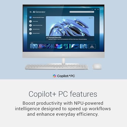Dell 27 All-in-One Desktop Computer, Intel Ultra 7 355, 64GB DDR5, 2TB SSD - Image 4
