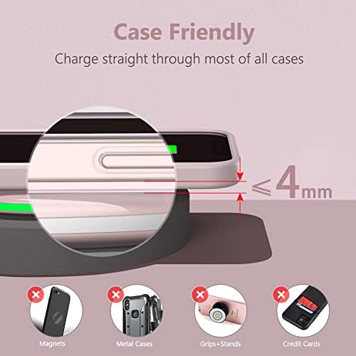 Yootech Wireless Charger,10W Max Wireless Charging Pad(No AC Adapter) - Image 4