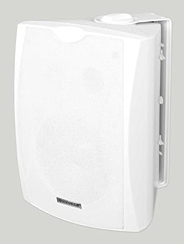 Rockville RCS180-6 Bundle: 180W 6-Zone 70V Commercial/Restaurant Amplifier/Bluetooth, (6) WET-6W 70V 6.5" IPX55 Indoor/Outdoor Wall Speakers - White, 7-Items - Image 5