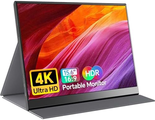 Anyuse 15.6" 4K UHD IPS HDR USB-C HDMI Monitor by Anyuse