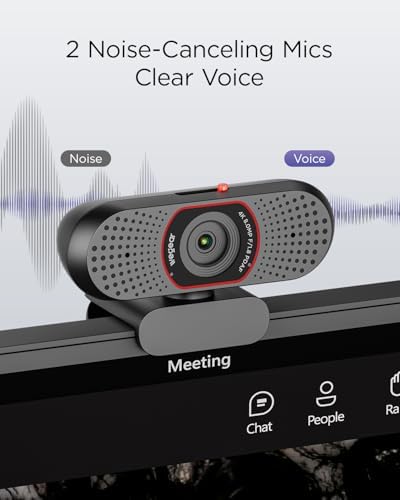 wegear 4K Webcam for PC, USB-A Computer Camera with Sony 1/2.55'' Sensor - Image 5