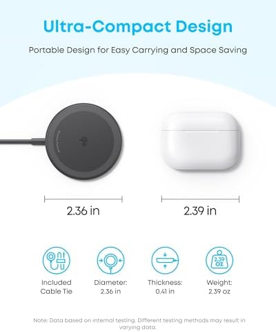 Anker Zolo MagSafe-Compatible Wireless Charger with Qi2 15W Fast Charging - Image 5