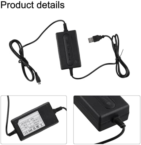 5V 2A Uninterruptible Power Supply with 3200MAh Mini Ups Battery Backup for Modem, Security Camera, and USB Devices, Smart Charging with Over-Temperature and Over-Current Protection, Black - Image 3
