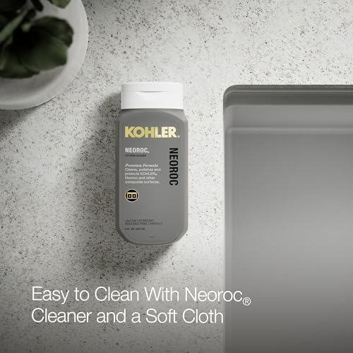 KOHLER Billings™ 32-1/2" Undermount Kitchen Sink, Single-Bowl Sink, Neoroc, K-33710-CM4, Matte Grey - Image 5