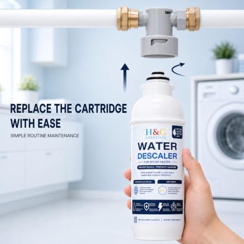 H&G Lifestyles Washing Machine Water Filter Anti Scale for Water Heater - Image 6