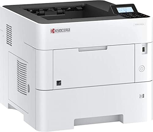 Kyocera 1102TS2US0 ECOSYS P3150dn B/W Laser Printer, 52 Pages per Minute B/W, 600 x 600 dpi and Up to Fine 1200 dpi, 600 Sheets Input Capacity, 250000 Pages Per Month Print Capacity - Image 3