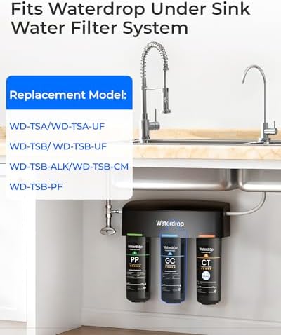 Waterdrop WD-10GC Water Filter Replacement for Waterdrop TSA & TSB 3-stage - Image 2