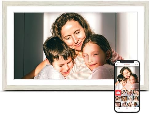 Digital Picture Frame, 15.6 Inch Frameo Digital Frame WiFi Large Display by Pastigio