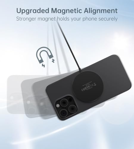 Magnetic Wireless Charger Stand + Charging Pad for iPhone Duo/18-12 Series - Image 3