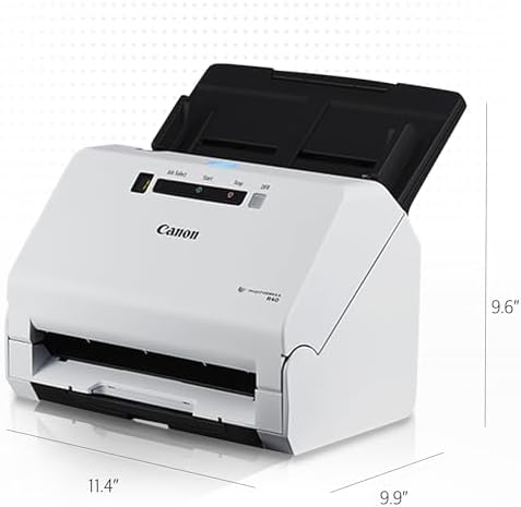 Canon imageFORMULA R40 - Office Document Scanner, Windows and Mac, Duplex Scanning, Easy Setup, Scans a Wide Variety of Documents, Scans to Cloud - Image 2