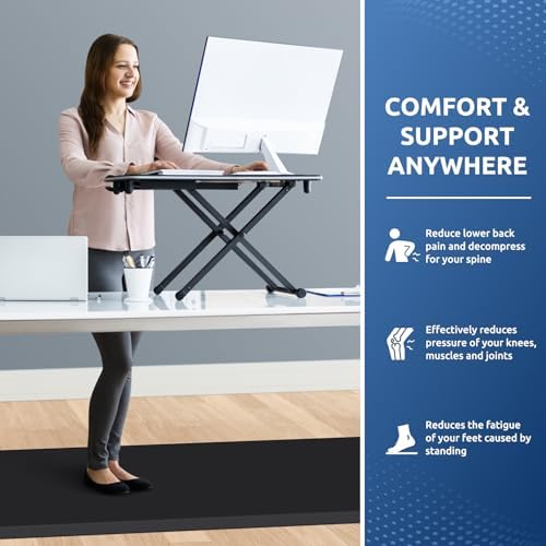 0.8" Thick Kitchen Mat Cushioned Anti Fatigue Rug Comfort Floor Mats - Image 4