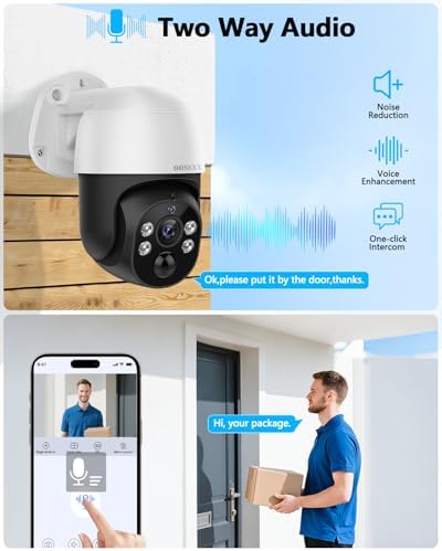 (2026 New) 4K PTZ PoE Wired Security Camera System Outdoor Surveillance - Image 2