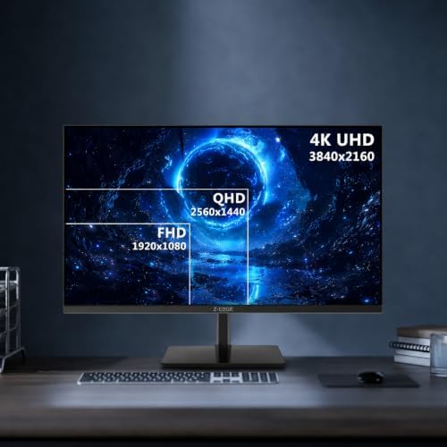 4K Monitor, Z-Edge 28 inch IPS Monitor, UHD 3840x2160 IPS - Image 2