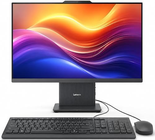 Lenovo IdeaCentre 27" FHD All-in-One Desktop Computer, Intel Core i7-13620H(10-Core, 24MB Smart Cache), 32GB DDR5, 1TB PCIe SSD, Wi-Fi 6, HDMI, USB-C, Wired KB&Mouse, Business AIO, Windows 11 Pro by LENOVO