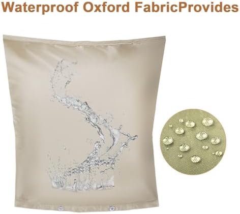 Backflow Preventer Insulation Cover,Pipe Insulation,Outdoor Pipe Covers for Winter Freeze Protection,Outdoor Faucet Covers for Winter Freeze Protection,Insulated Pipe Covers for Outside (24w*24h) - Image 5