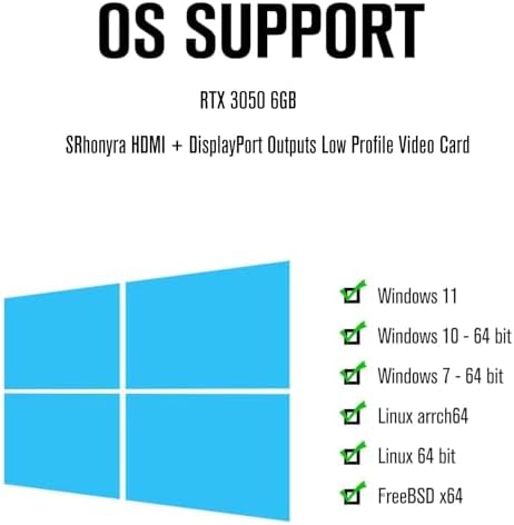 RTX 3050 6GB Low Profile Graphics Card - Image 7
