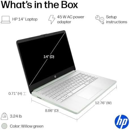 HP Essential Laptop 2026, Intel CPU, 128GB Storage, Office 365, Windows 11 - Image 7