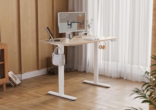 YDN 55 x 24 Inch Nature Electric Standing Desk - Image 2