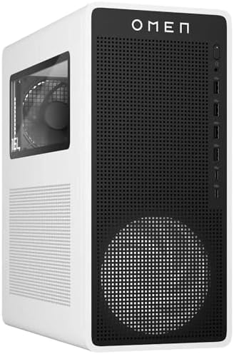 HP OMEN 16L Gaming Desktop, Intel Core Ultra 7 265F, 32 GB RAM, 1 TB SSD, NVIDIA GeForce RTX 5060, Windows 11 Pro, Microsoft Copilot, Panda Metal (2025) - Image 5