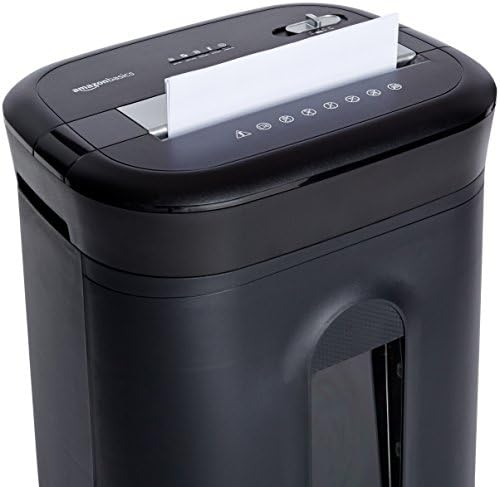Amazon Basics 15 Sheet - original model Cross Cut Paper, CD Credit Card Office Shredder, Black - Image 4