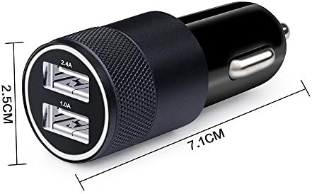 Car Charger 2 Pack, Sicodo 3.4A USB Smart Port Charger Compatible with - Image 3