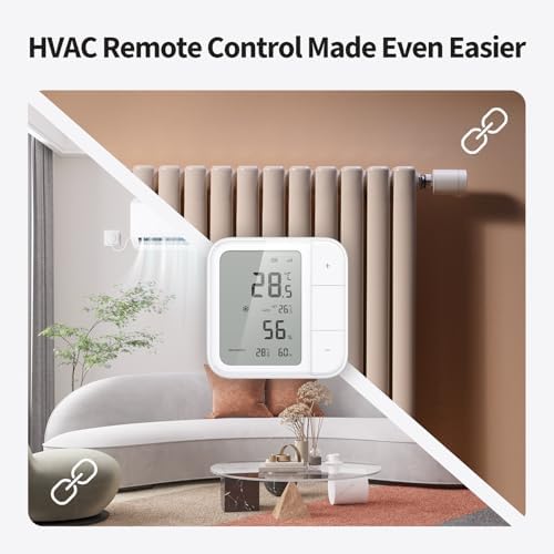 Aqara Thread/Zigbee Smart Climate Sensor W100, Wireless Remote HVAC Control - Image 6
