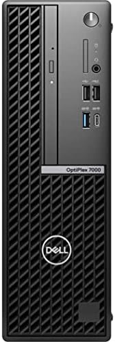 Dell OptiPlex 7000 Desktop Computer - Intel Core i5 12th Gen i5-12500 Hexa-core (6 Core) 3 GHz - 16 GB RAM DDR4 SDRAM - 256 GB M.2 PCI Express NVMe 3.0 x4 SSD - Small Form Factor - Black by Dell
