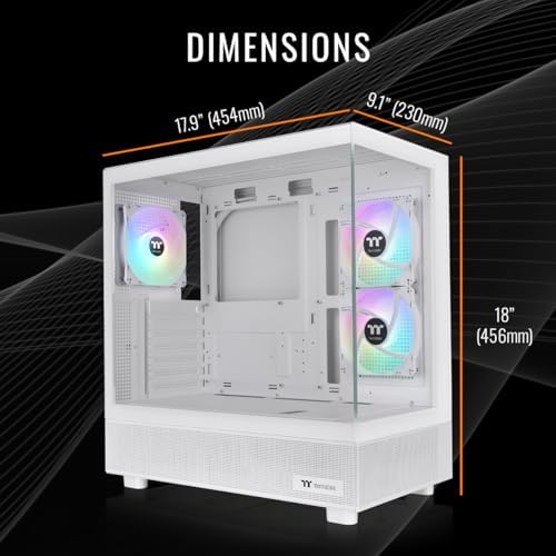 Thermaltake LCGS View 7897XS-270 Gaming Desktop (AMD Ryzen™ 7 7800X3D, 32GB 5600MT/s DDR5 RGB Memory, AMD Radeon™ RX 9070 XT, 1TB NVMe M.2, WiFi, Windows 11) V27S-B650-97X-LCS - Image 5
