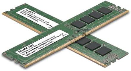 Simmtec RAM 64GB (4x16GB) DDR4 3200MHz DIMM PC4-25600 UDIMM Non-ECC CL22 1.2V 288-Pin Desktop Computer RAM Memory Upgrade Kit - Image 3