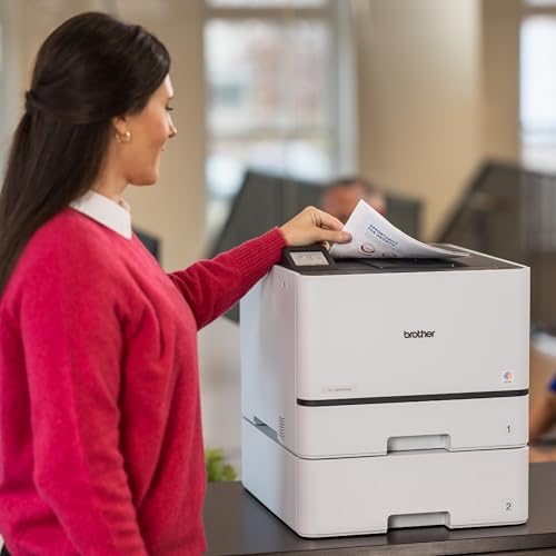Brother HL-L8430CDWT Business Color Laser Printer with Low-Cost Printing, Wireless Networking, and Dual Paper Trays - Image 5
