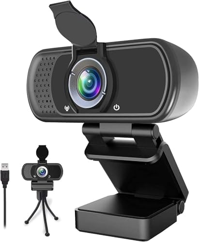 ZIQIAN 1080P Webcam with Microphone, USB Web HD Camera for PC, Laptop&Mac by ZIQIAN%C2%AE