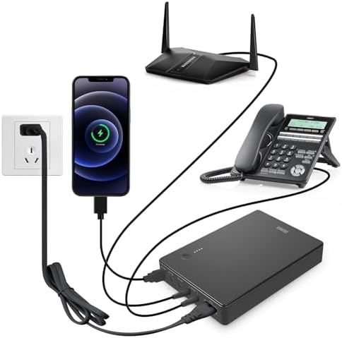 Mini UPS Battery Backup for Router, Modem, Security Camera - Image 5