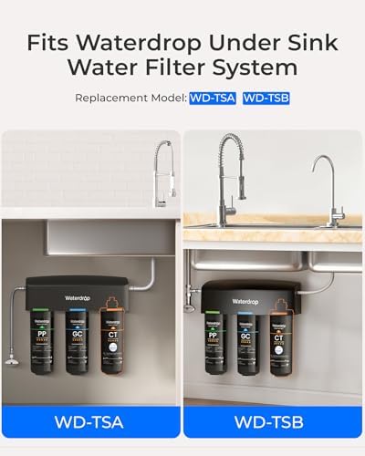 Waterdrop WD-10CT Water Filter Replacement for Waterdrop TSA & TSB 3-stage - Image 2