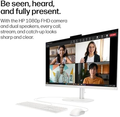 HP OmniStudio 27 inch All-in-One Desktop Next Gen AI PC, FHD Display, Intel Core Ultra 5 325, 16 GB RAM, 512 GB SSD, Intel Graphics, Windows 11 Home, Jet Black, 27-cy0002 (2026) - Image 4