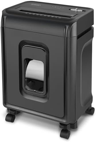 Aurora AU1035XA 10-Sheet Crosscut Paper/Credit Card Shredder with 4-Gallon Pullout Wastebasket by Aurora