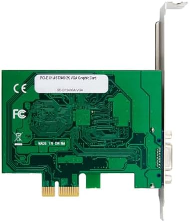 ST425 PCIe X1 AST2400 VGA Graphics Card 2K 1920 X1200 32bpp@ 60Hz for Win10/for Win 11 PCIE 32/64 Expansion Adapter - Image 4