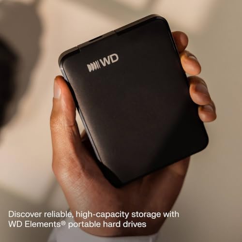 6TB WD Elements Portable Hard Drive for Windows, Mac and Compatible Devices - WDBLSS0060BBK-WESN - Image 4