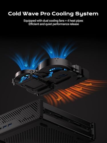 MINISFORUM Mini Workstation MS-A1 Barebone with AMD Ryzen 9 9950X (Zen 5, 16 cores/32 Threads, up to 5.7 GHz) Mini PC, OCuLink, Dual 2.5G LAN, 4× M.2 PCIe, HDMI/DP/USB-C, Without RAM/SSD - Image 7