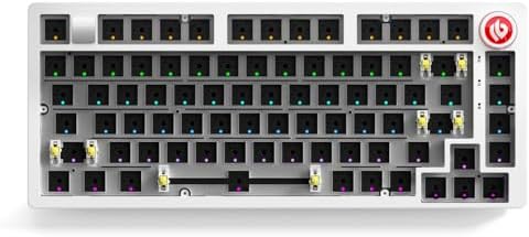 LEOBOG Hi75C Pro Wireless Mechanical Keyboard Kit 75% Barebones DIY Base by CORBOBO