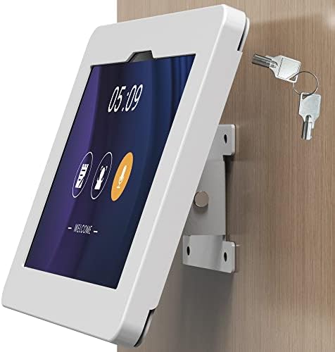 Tablet Wall Mount Compatible with 11" Samsung Galaxy Tab A11+, Tab A9+, Anti-Theft Lock Adjustable - BSW101WJ by Beelta