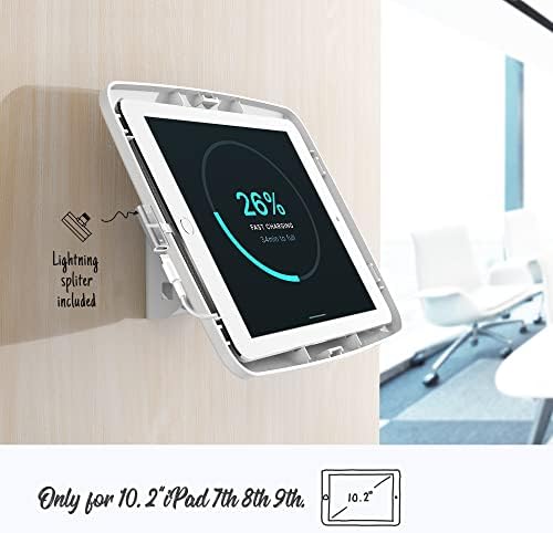 Tablet Wall Mount Compatible with 10.2 inch iPad 7th 8th 9th Gen Lockable Tiltable Anti Theft Security Adjustable - Image 6