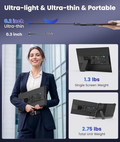 Laptop Screen Extender 15.6" FHD 1080P Portable Monitor - Image 5