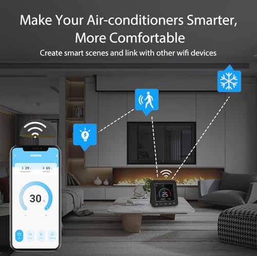 Smart Air Conditioner Controller with WiFi Programmable Thermostat - Image 2