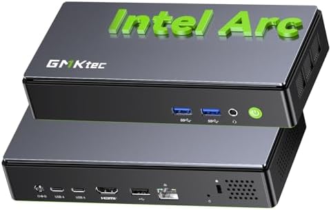 GMKtec K13 Mini PC Intel Ultra 7 256V SK Hynix LPDDR5 8533 MT/s by GMKtec