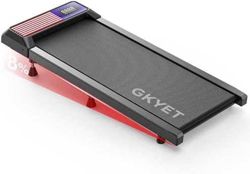 Walking Treadmill Pad with Adjustable 8% Incline for Home Office by Likeny